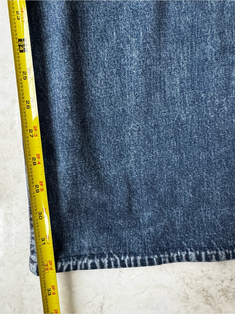 Rag & Bone Miramar Terry Sophe Wide Leg High-Rise Blue Women's Jeans size 25 - Picture 12 of 15